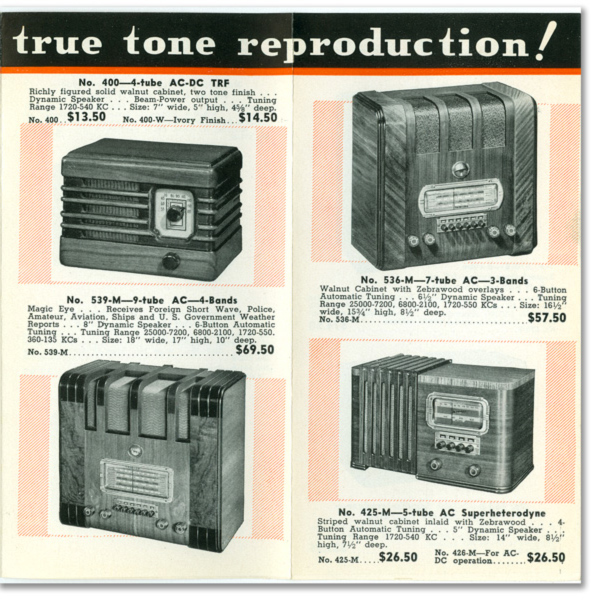 1939 Trav-ler Radio Flyer Pages 6 and 7