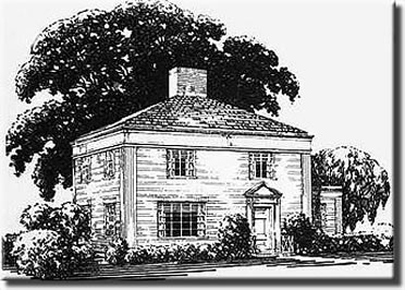 House #17 - The Celotex Home drawing