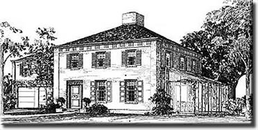 House 19 - The Fire-Safe Home drawing