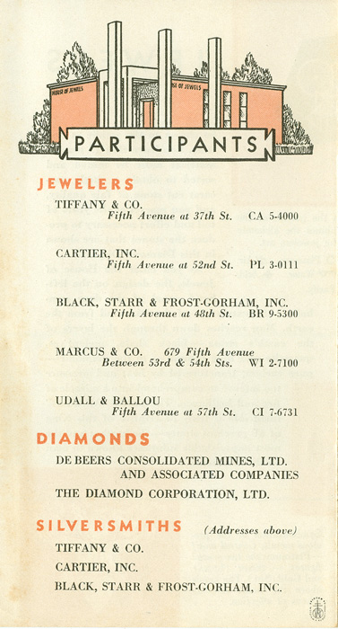 House of Jewels flyer