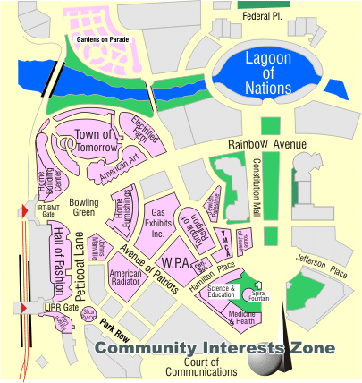 Community Interests Zone - Map