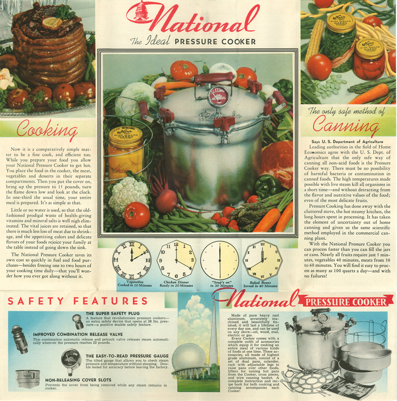 Nation Pressure Cooker Brochure