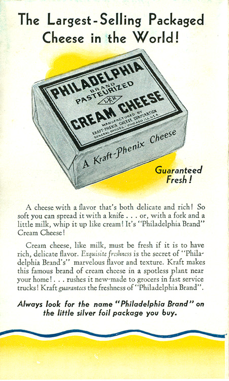 Kraft - Philadelphia Cream Cheese flyer Side 1