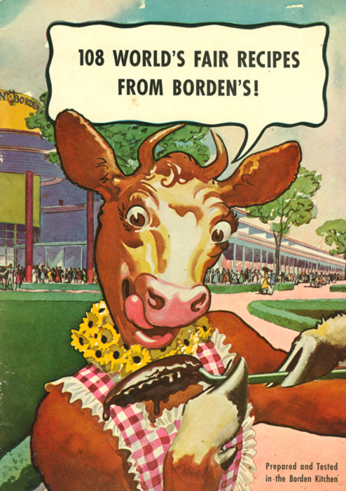 108 World's Fair Recipes from Borden's