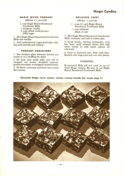 108 World's Fair Recipes from Borden's