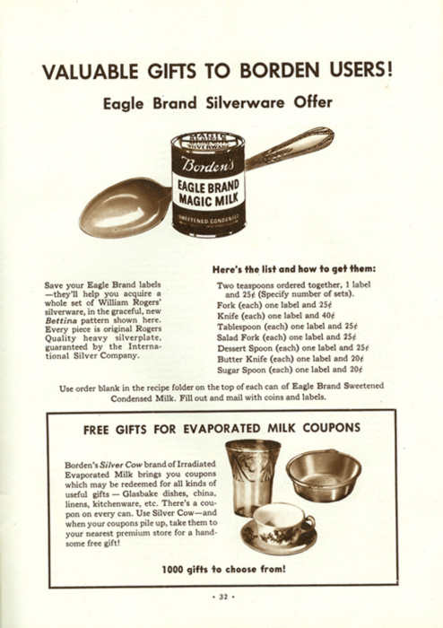 108 World's Fair Recipes from Borden's