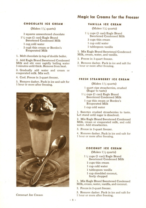108 World's Fair Recipes from Borden's