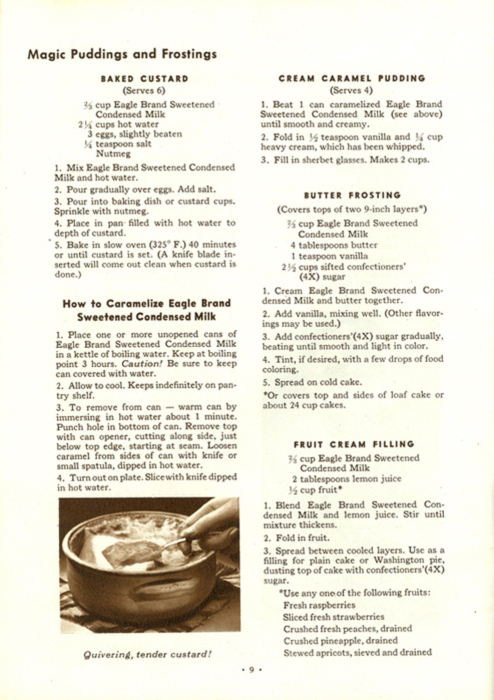 108 World's Fair Recipes from Borden's