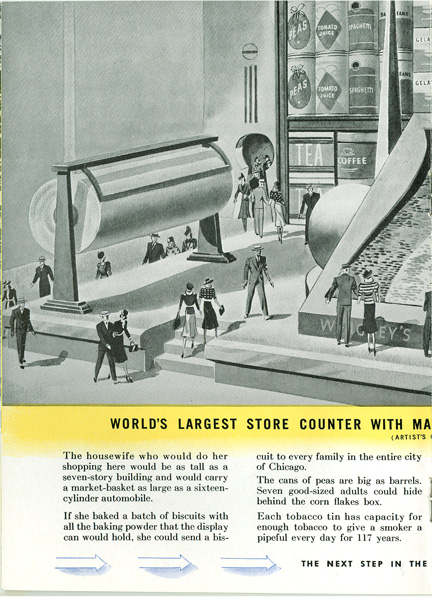 World's Largest Store Counter