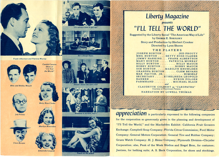 Macfadden Publications, Inc. Exhibit Program