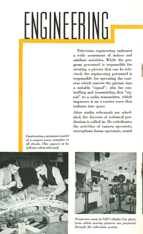 NBC Television - NBC Booklet