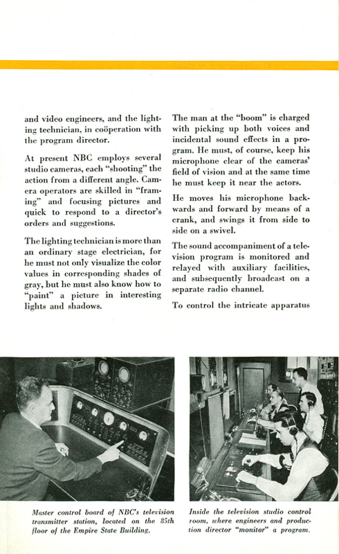 NBC Television - NBC Booklet