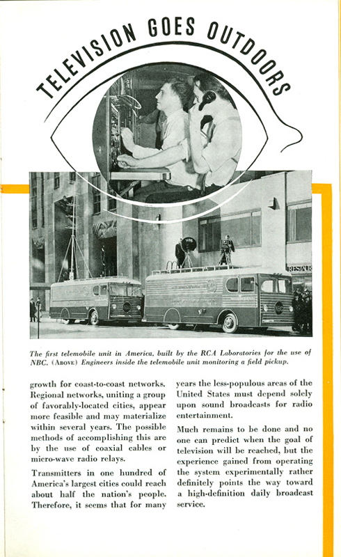 NBC Television - NBC Booklet