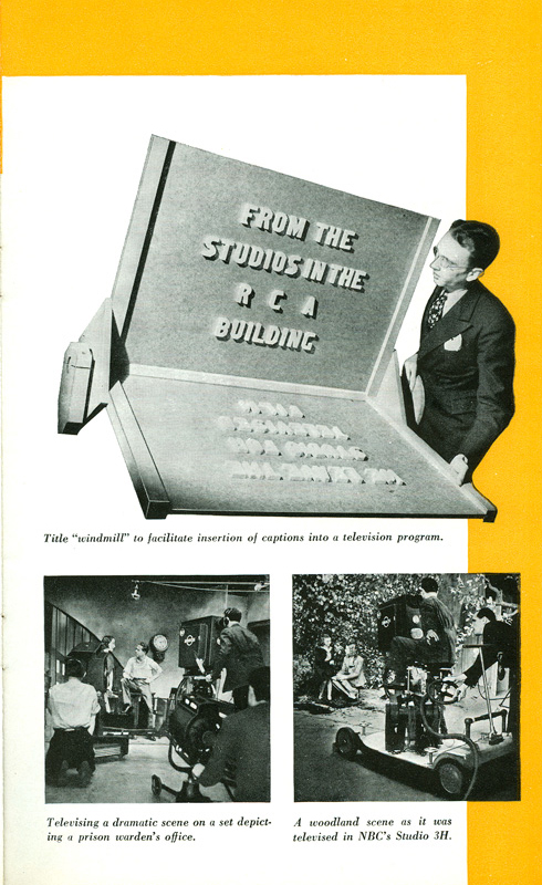 NBC Television - NBC Booklet