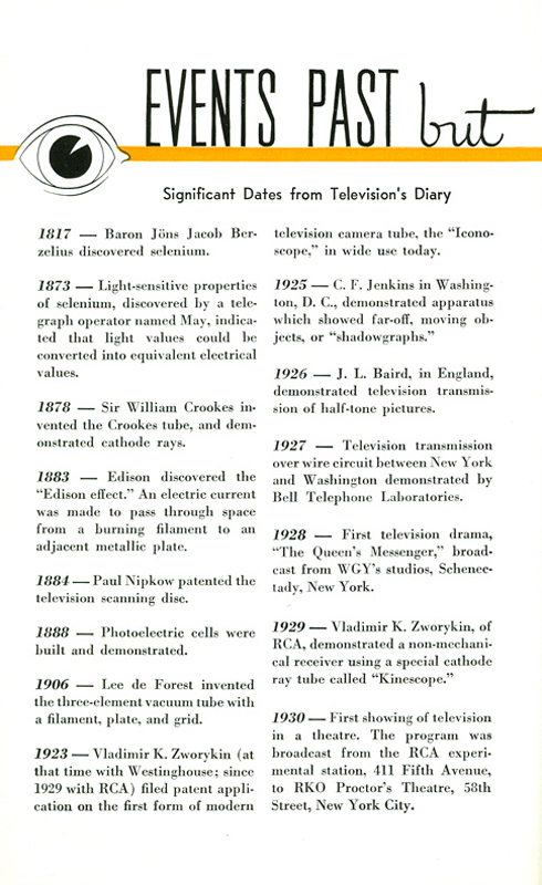 NBC Television - NBC Booklet