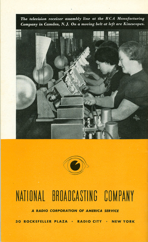 NBC Television - NBC Booklet
