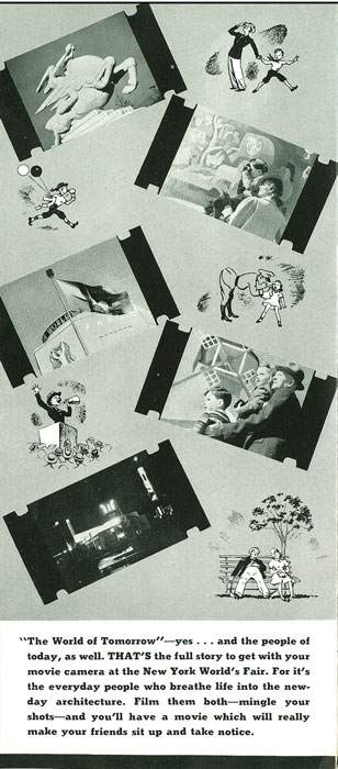 Cine-Kodak at the Fair Flyer 1939