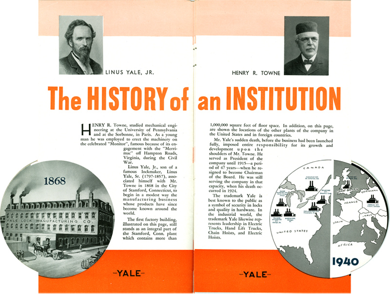Yale and Towne Mfg Com Brochure