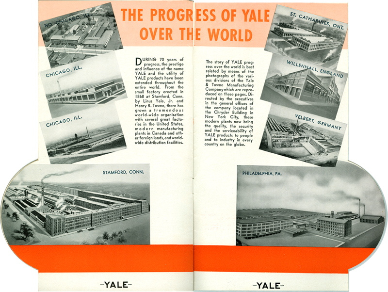 Yale and Towne Mfg Com Brochure