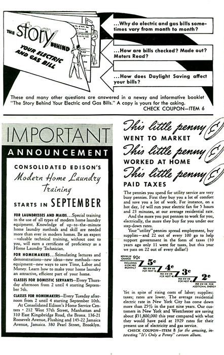Con-Ed City of Light - Advertising Flyer