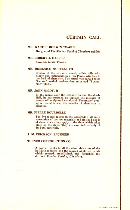 The 1940 Wonder of Chemistry
