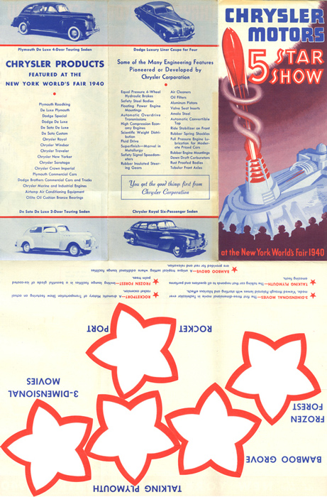 1940 Chrysler Motor Corporation Booklet