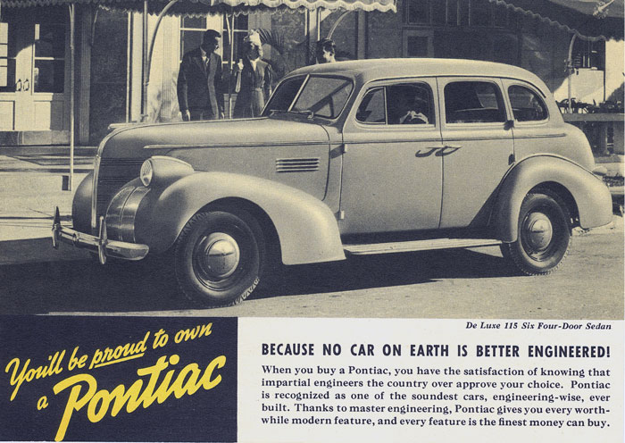 Pontiac - General Motors Second Lowest Price Car