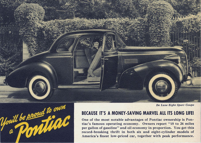 Pontiac - General Motors Second Lowest Price Car
