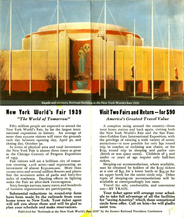 Railroads at the 1939 New York World's Fair
