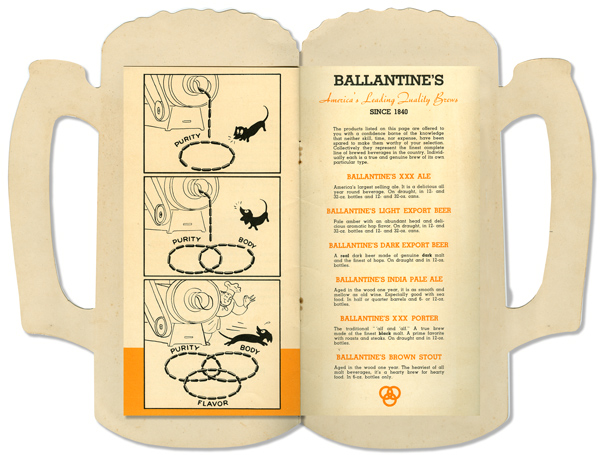 Ballantine 3-ring Inn Booklet