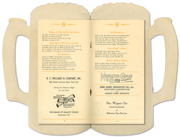 Ballantine 3-ring Inn Booklet