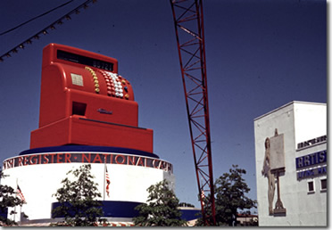 NCR Cash Register - World's Fair Visitor Counter