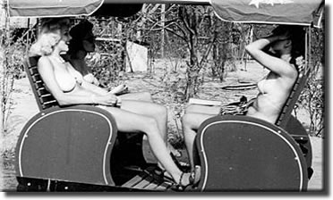 NTG Sun Worshipers - topless girls at the 1939 New York Wrold's Fair.