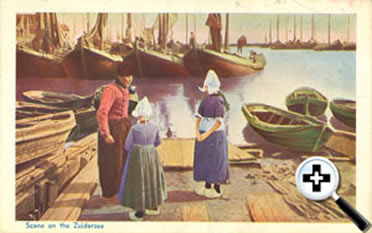 zuider zee postcard