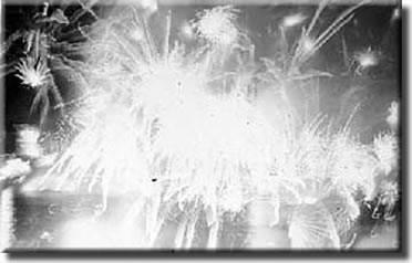 Fireworks on Fountain Lake