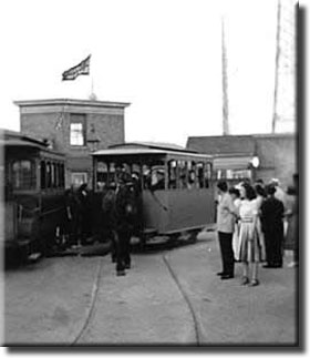 Trolley Car in Old New York
