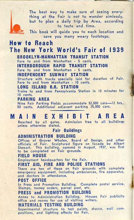 Yale Club - How to see the World's Fair